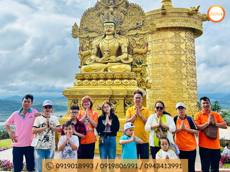 Samten Hill Đà Lạt là vẻ đẹp thiên nhiên và kiến trúc tâm linh - Du lịch 360Go